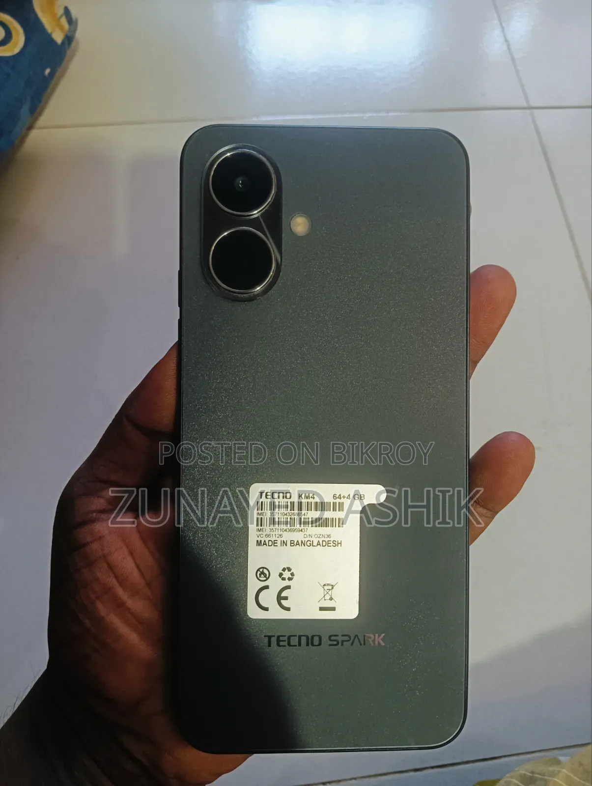 Tecno Spark Go 2 64 GB Black