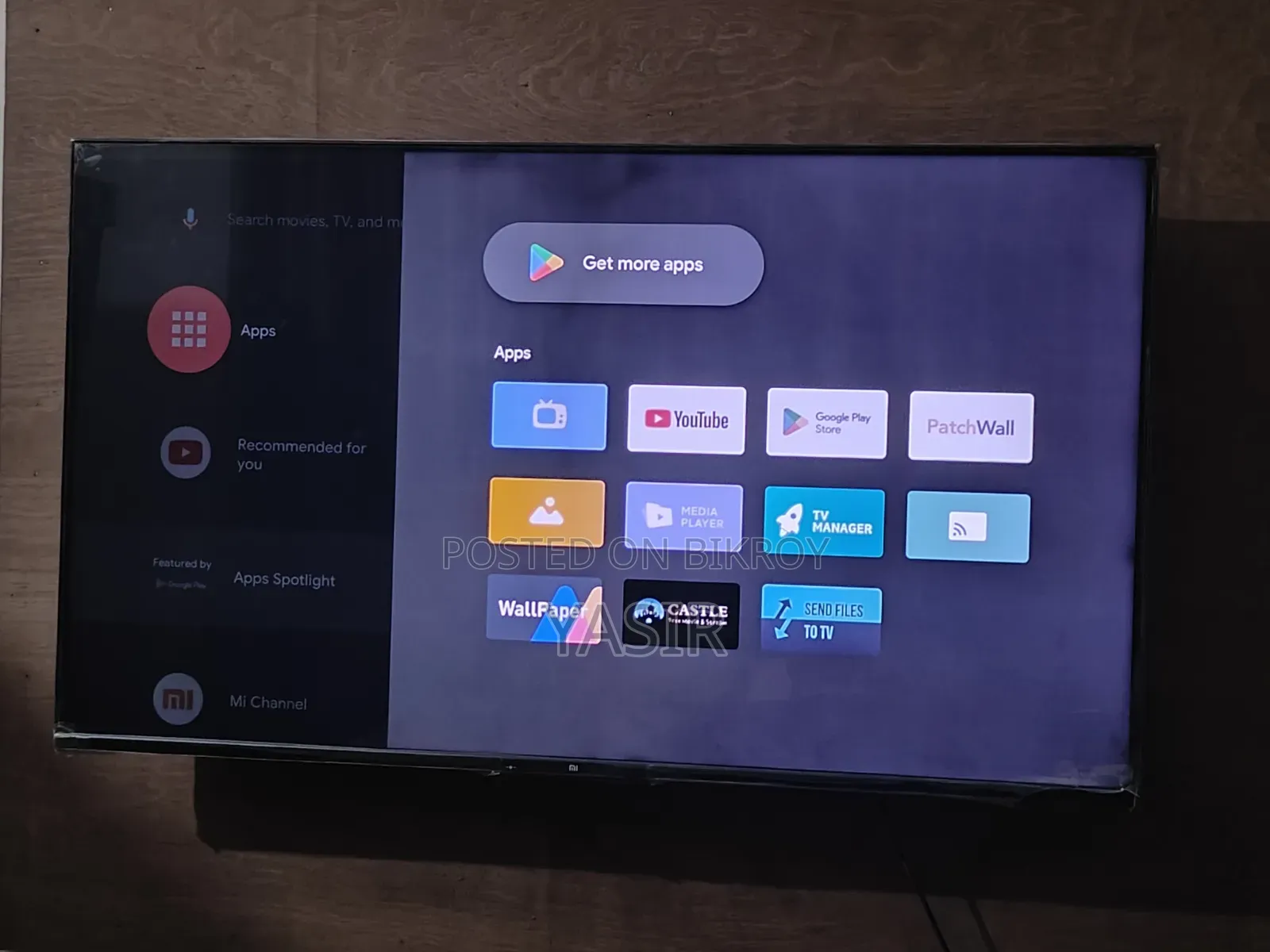 Xiaomi Mi P155 Inch Smart Android 4K TV