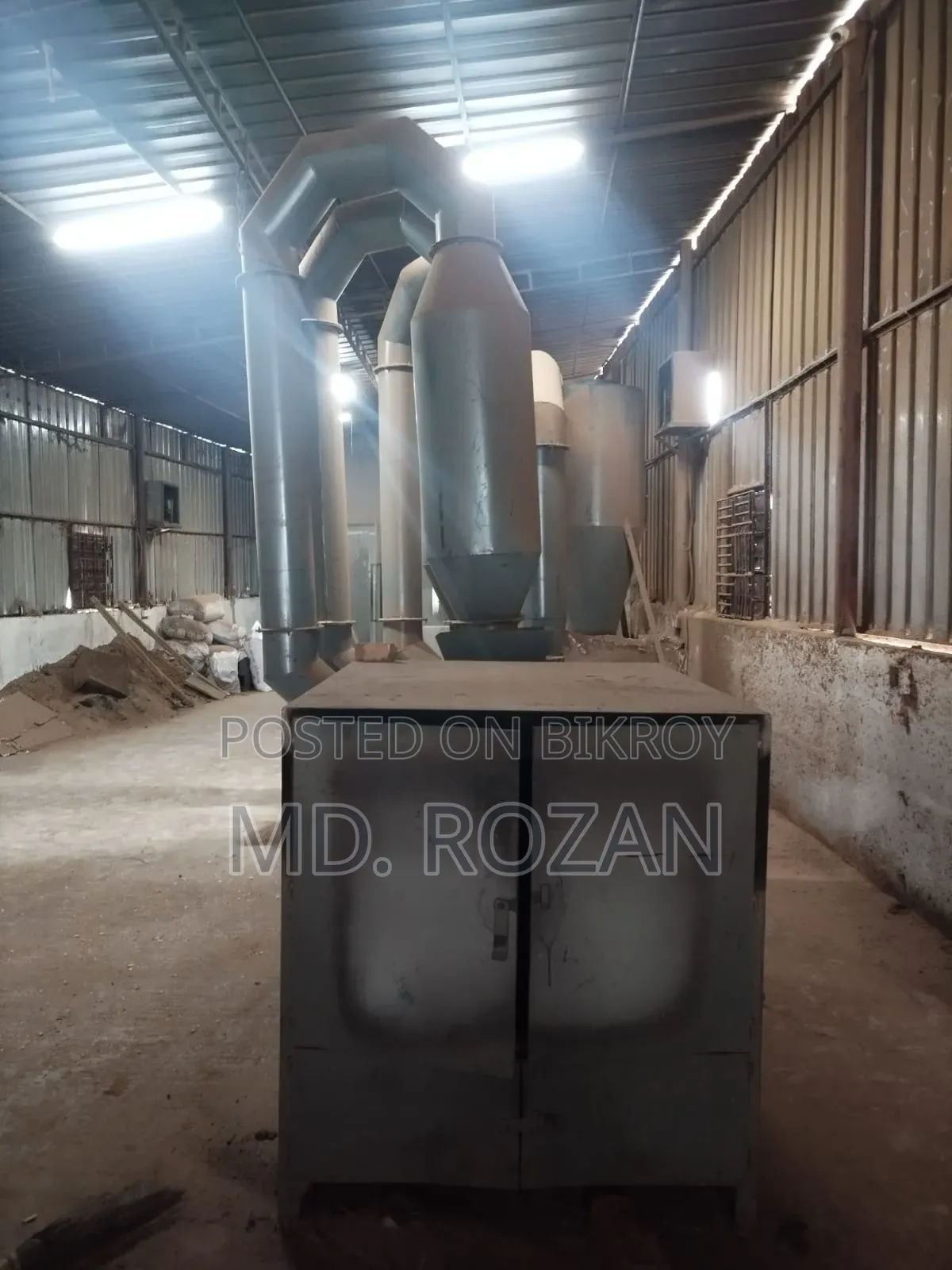 Running Charcoal/Biomass Briquette Factory for Sale