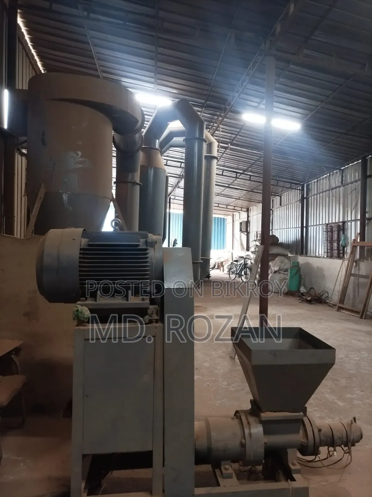 Running Charcoal/Biomass Briquette Factory for Sale