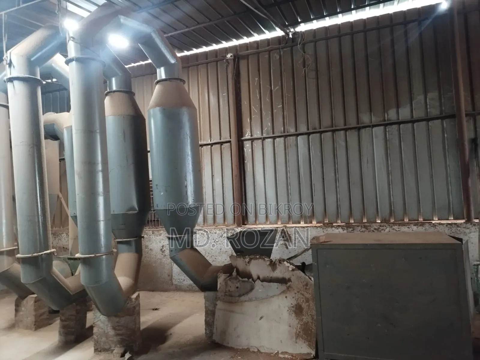 Running Charcoal/Biomass Briquette Factory for Sale