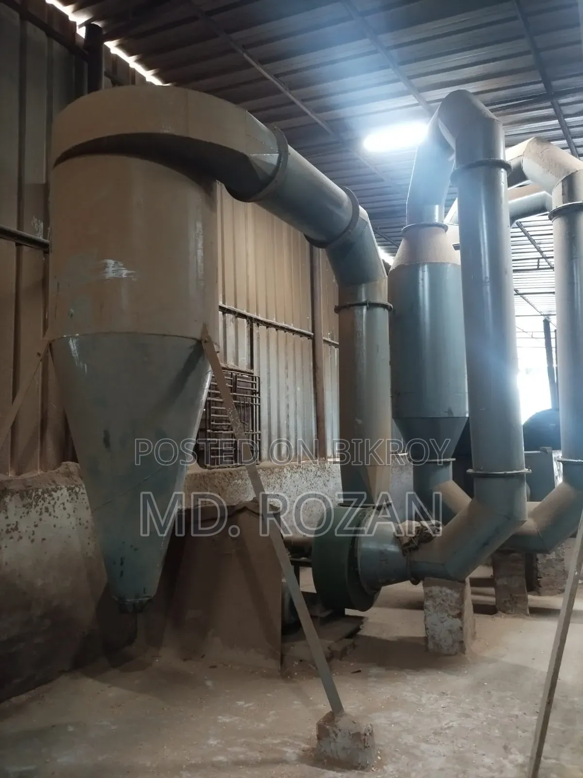 Running Charcoal/Biomass Briquette Factory for Sale