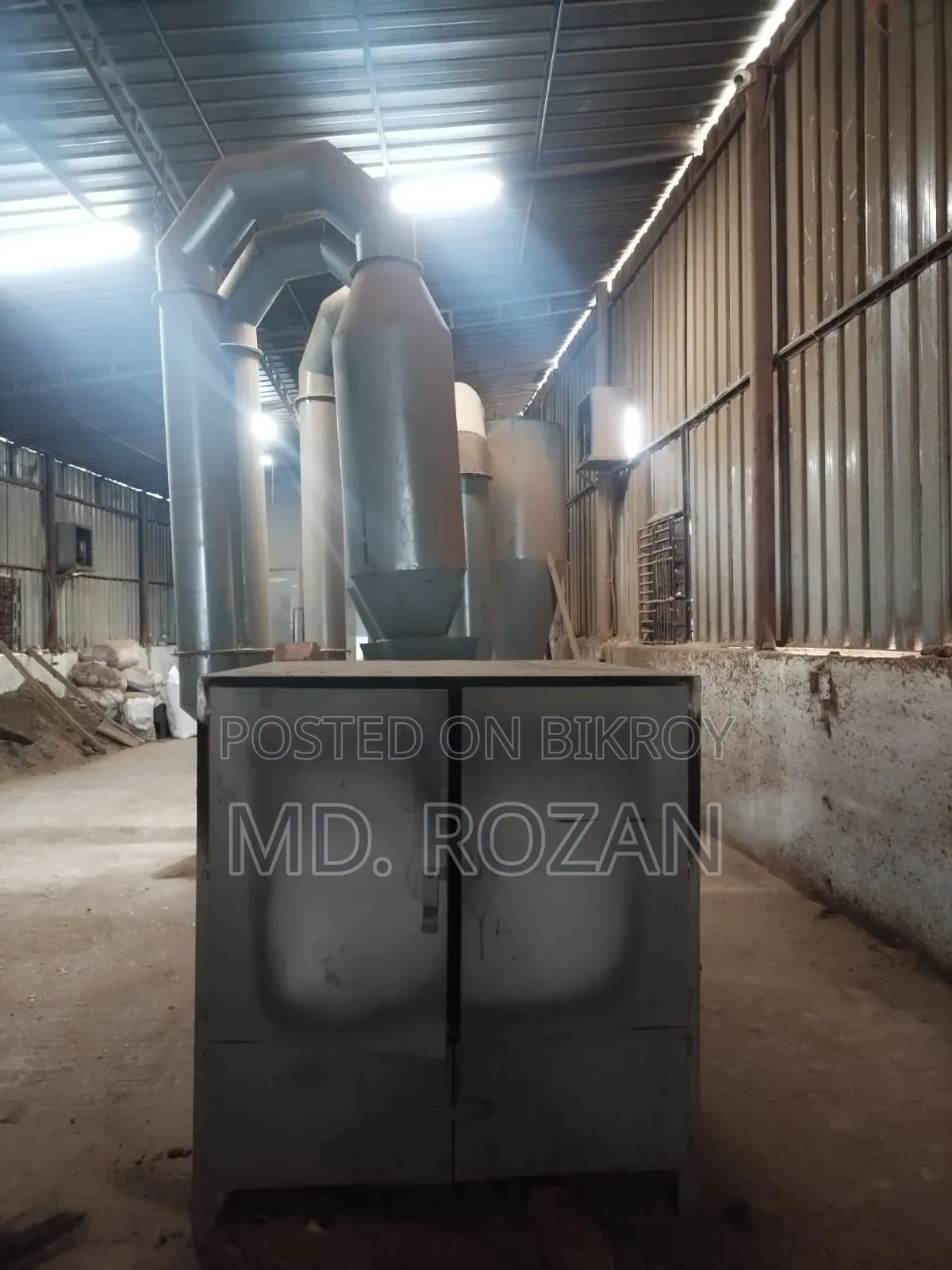 Running Charcoal/Biomass Briquette Factory for Sale