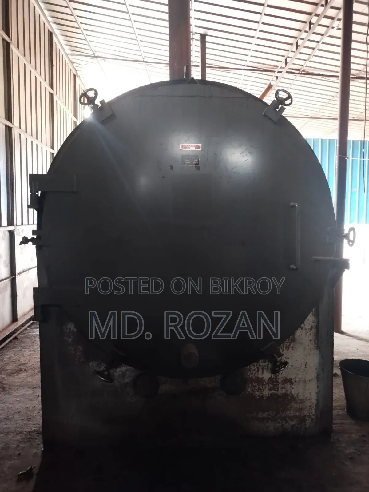 Running Charcoal/Biomass Briquette Factory for Sale