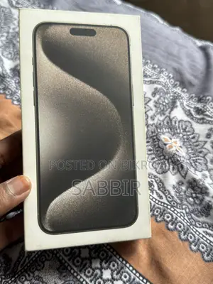 অ্যাপল আইফোন ১৫ প্রো ম্যাক্স ২৫৬ জিবি সিলভার
