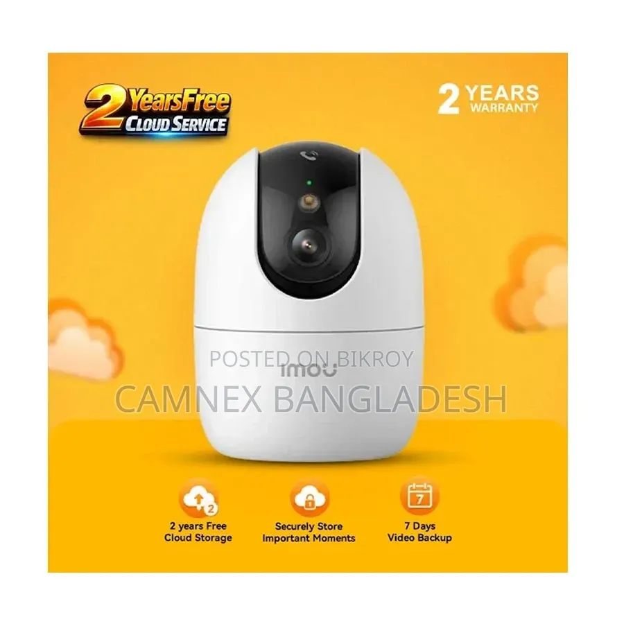 IMOU Ranger 2 Pro 3MP 2K WiFi PT Camera With 2 Years Free Cloud