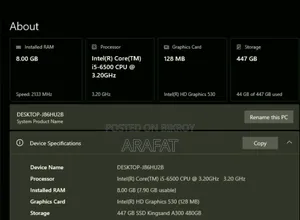 Desktop Computer Asus 8GB Intel Core i5 SSD 512GB