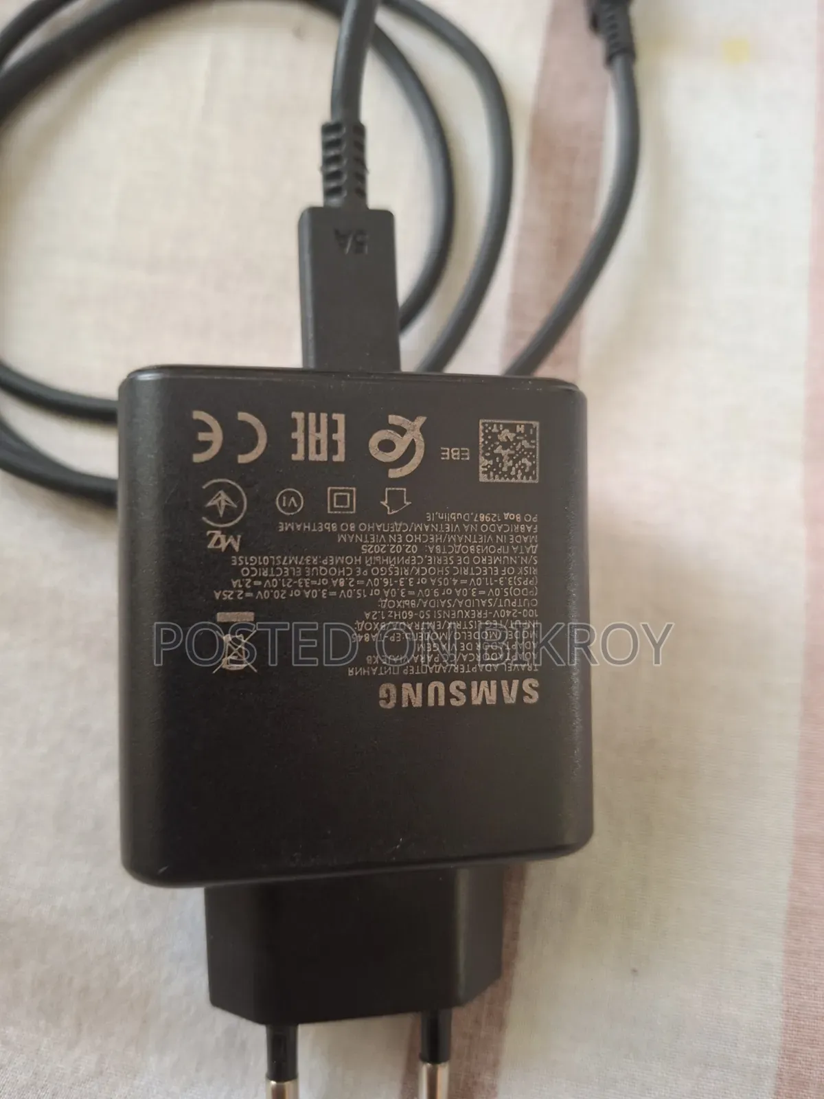 Samsung Galaxy Charger (Fast Charging)