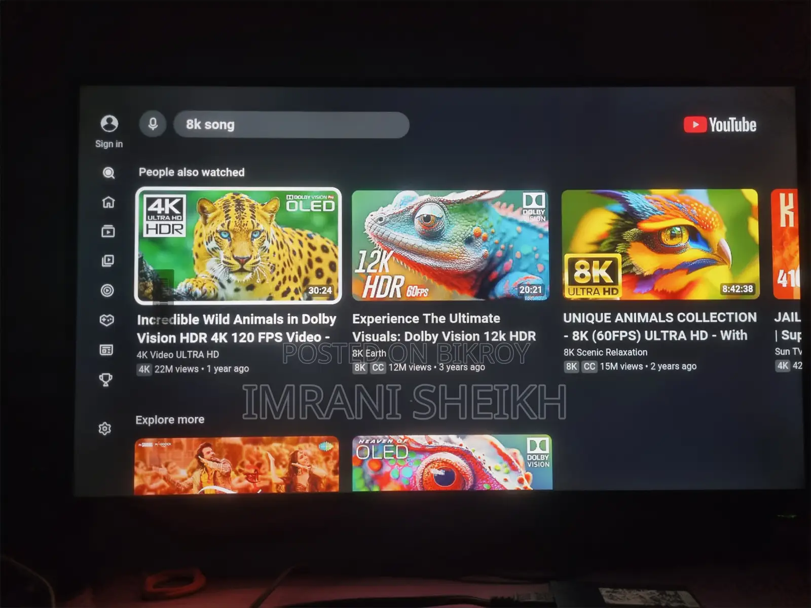 Mirror Smart TV Android Version 11