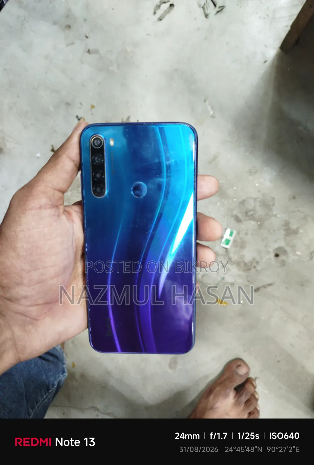 Xiaomi Redmi Note 8 64 GB Blue