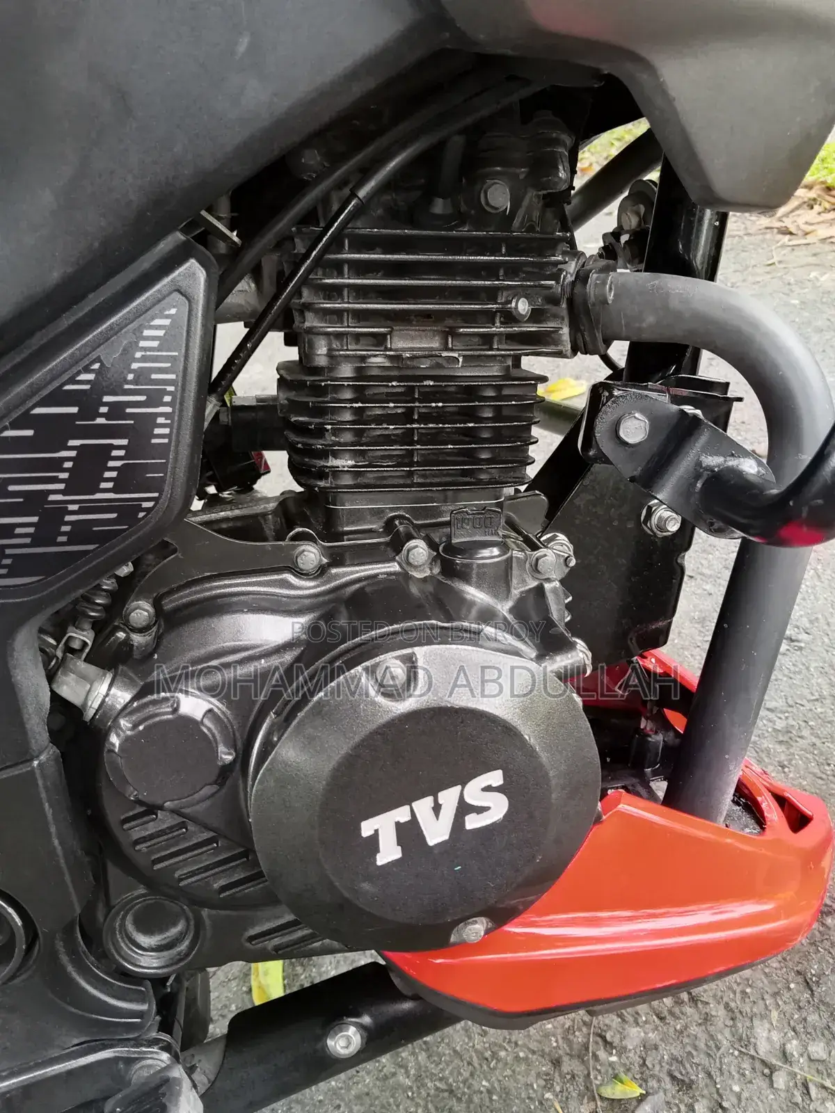TVS Raider 125 2022 Red