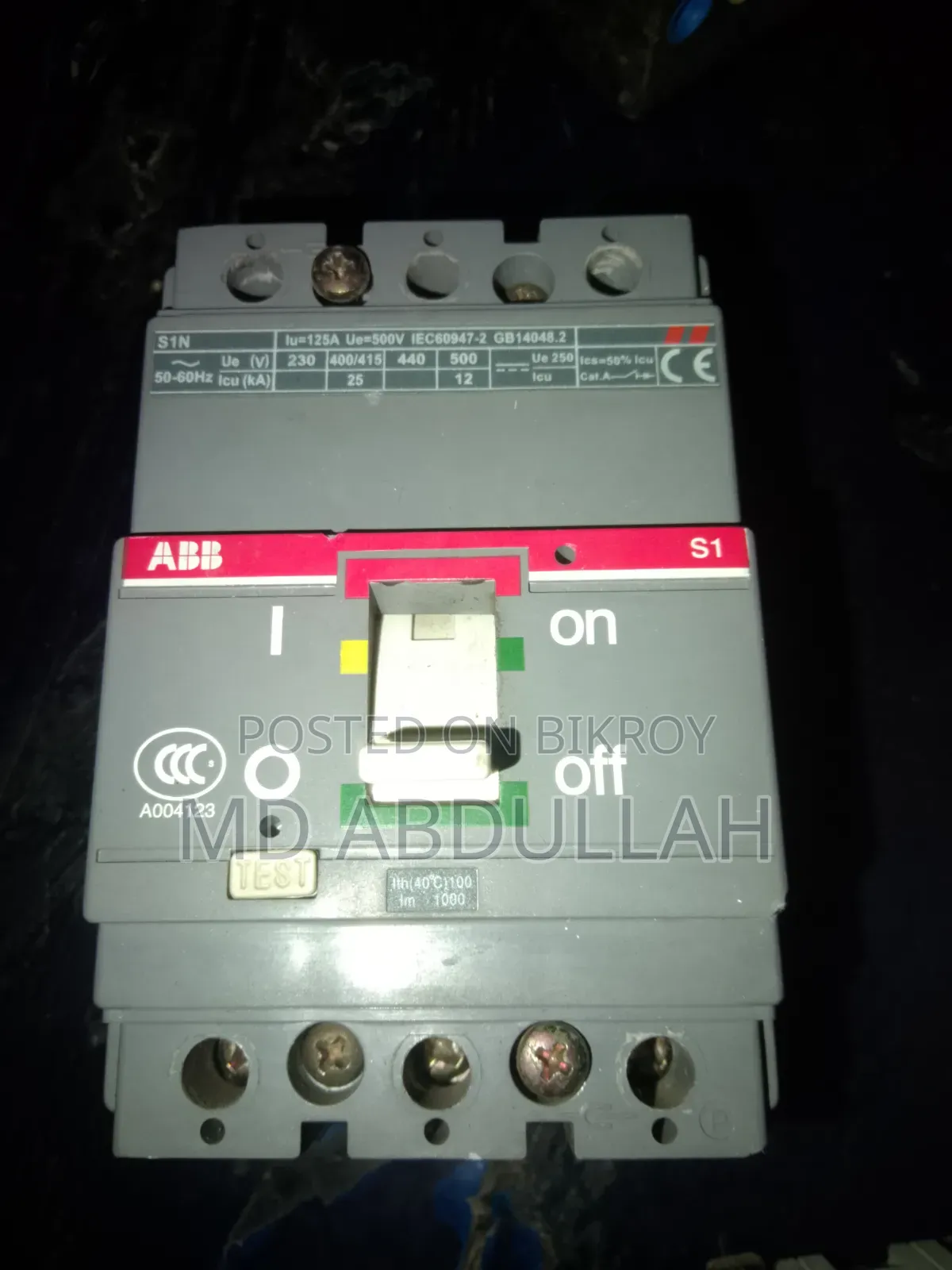 63A McCb Circuit Breaker