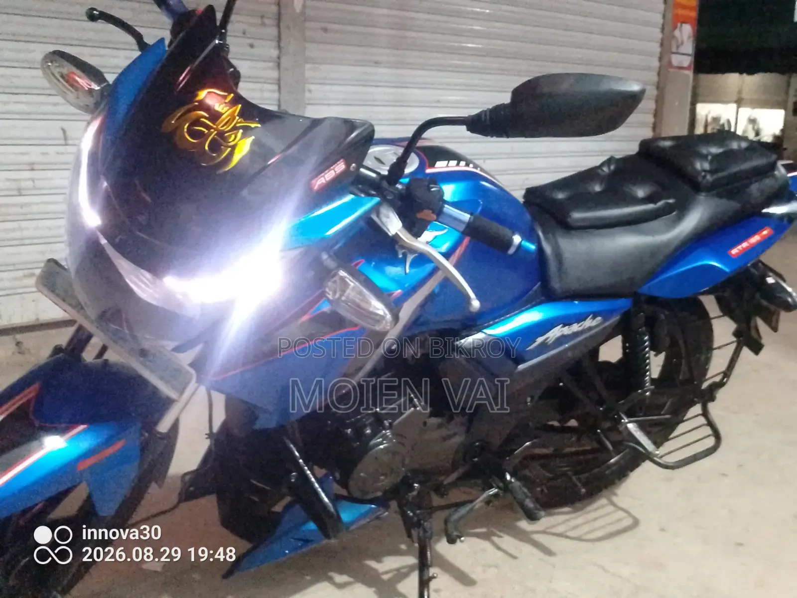 TVS Apache RTR 160 2V 2019 Green