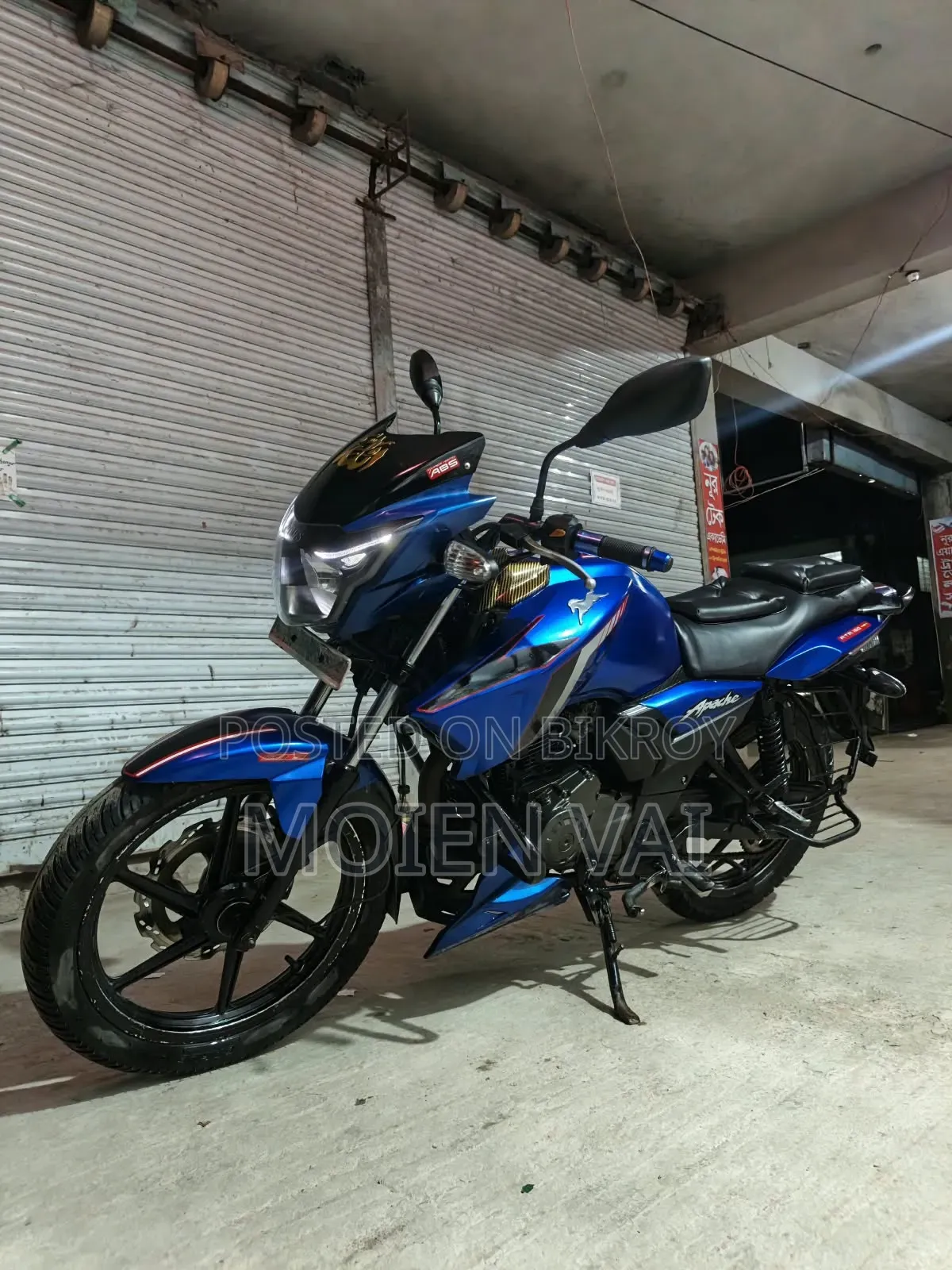 TVS Apache RTR 160 2V 2019 Green