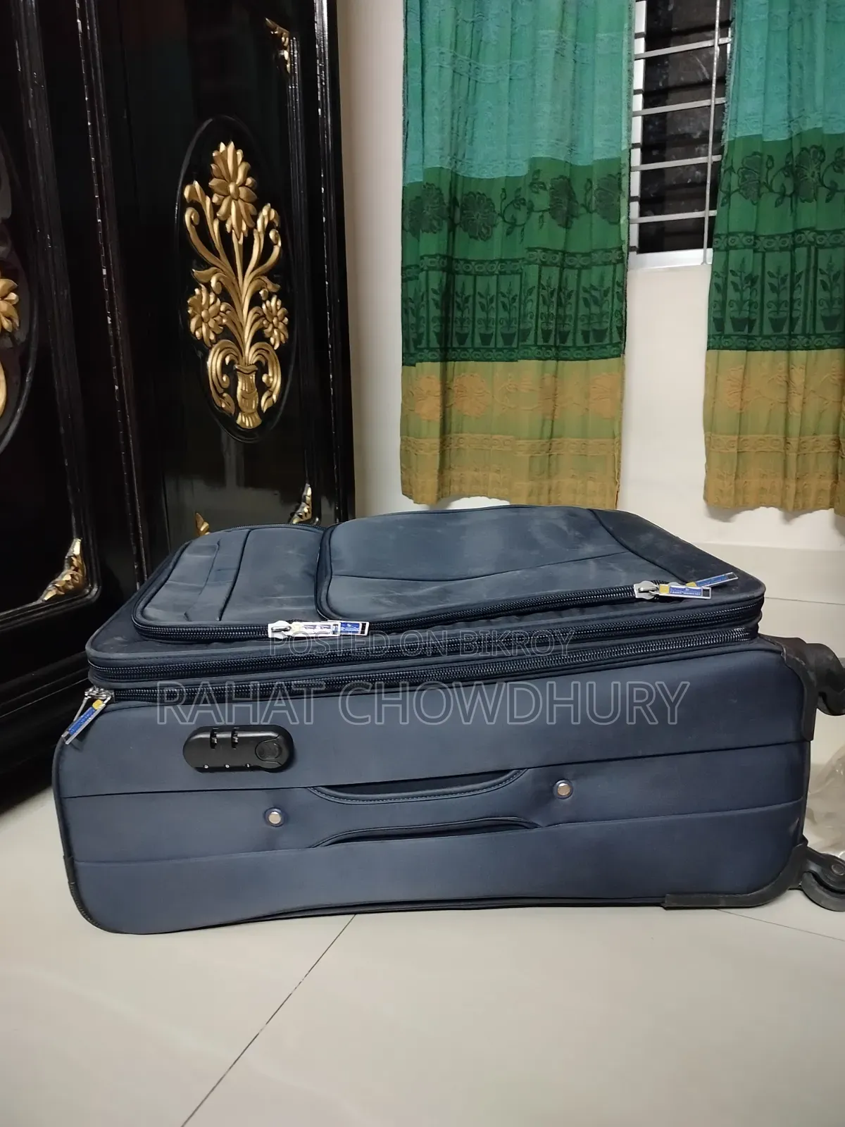 Prime Minister Soft-Sided Fabric Trolley Suitcase
