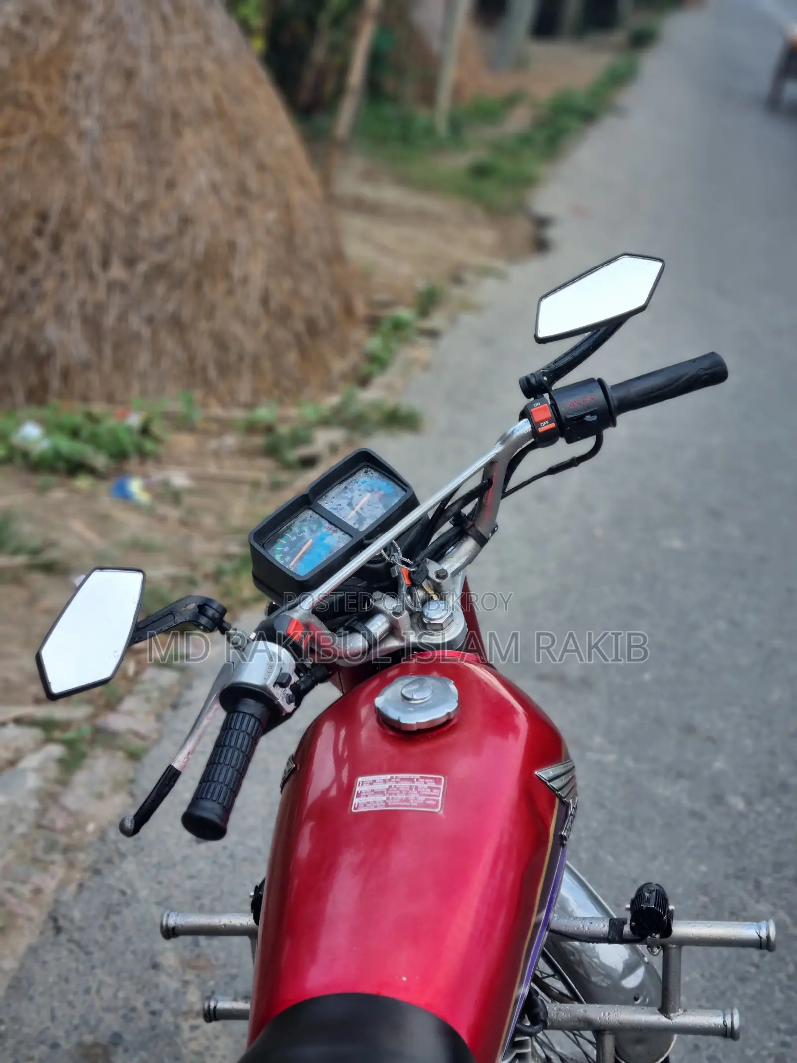 Honda CG110 2002 Red