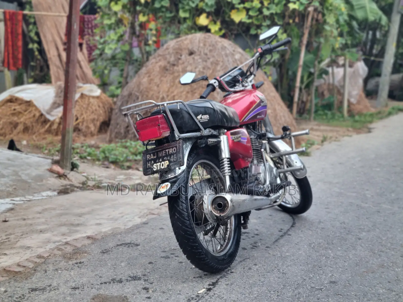 Honda CG110 2002 Red