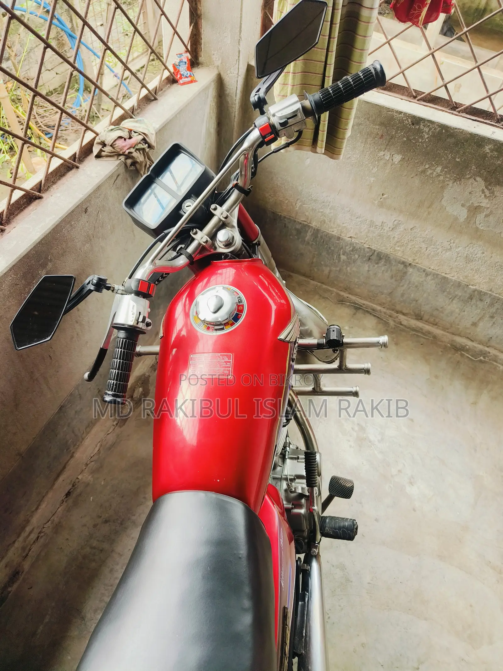 Honda CG110 2002 Red