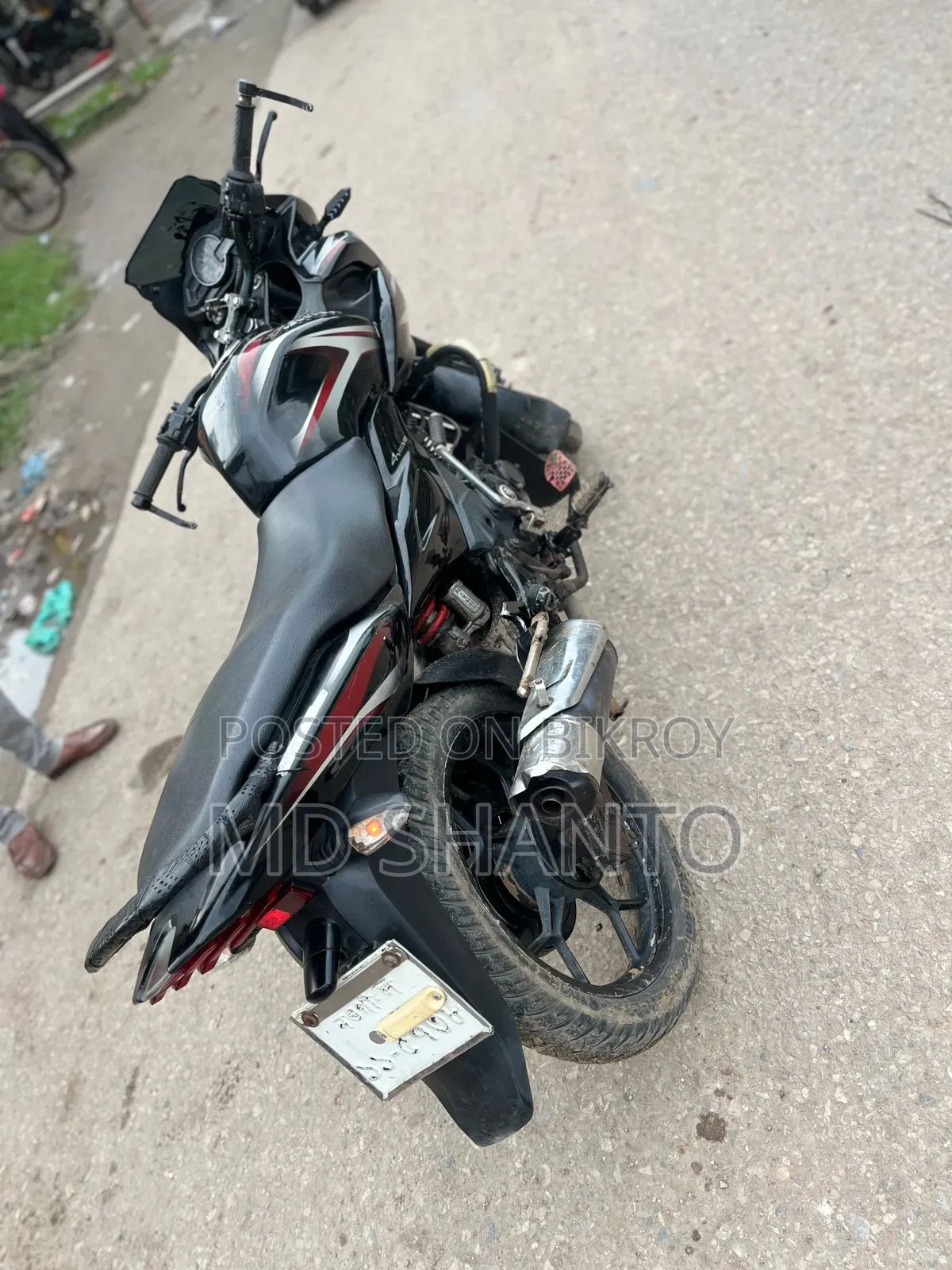 Bajaj Discover 150F 2016 Black