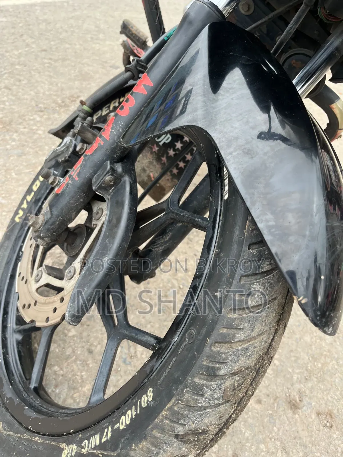 Bajaj Discover 150F 2016 Black