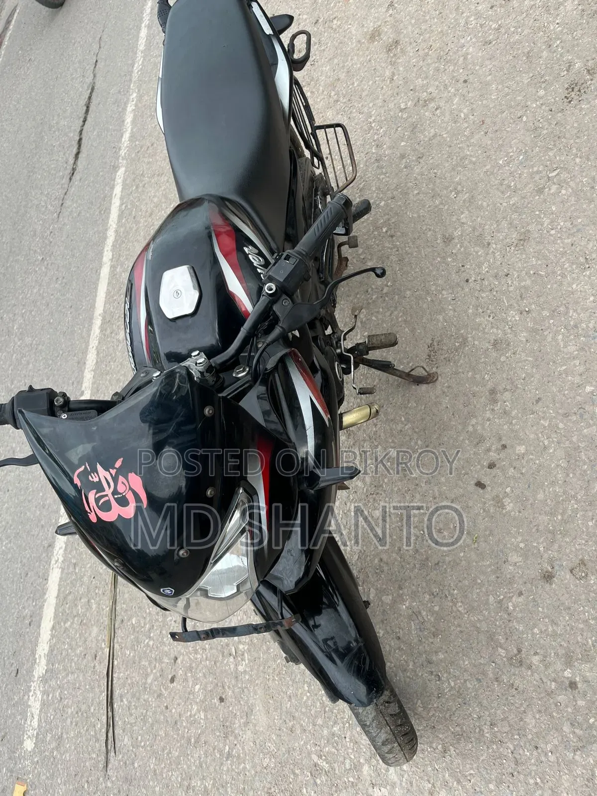 Bajaj Discover 150F 2016 Black