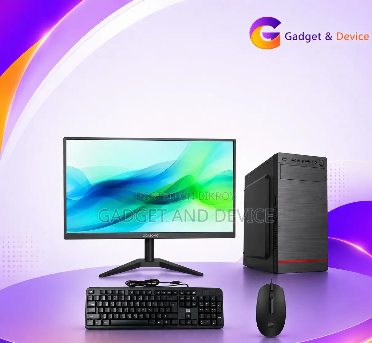 New Desktop Computer 8GB Intel Core i5 HDD 500GB
