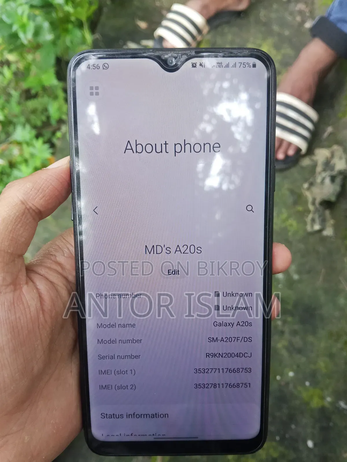 Samsung Galaxy A20s 64 GB Black
