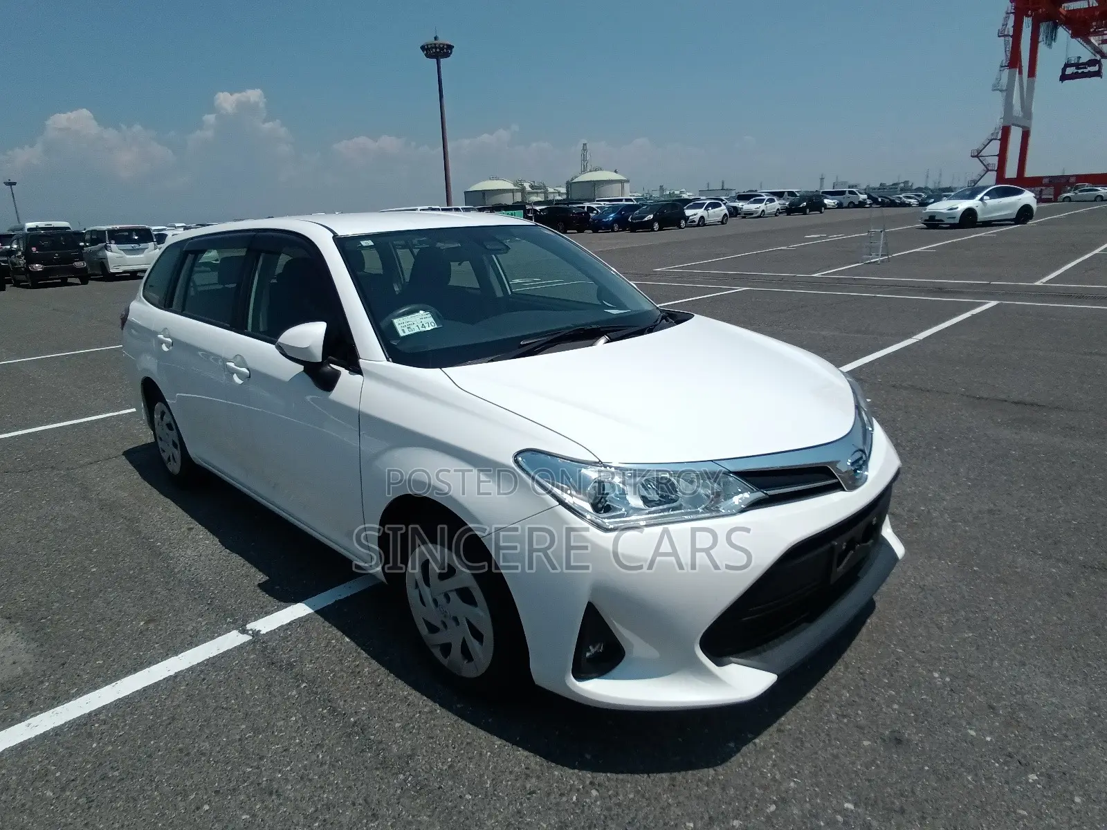 Toyota Corolla Fielder 2021 White