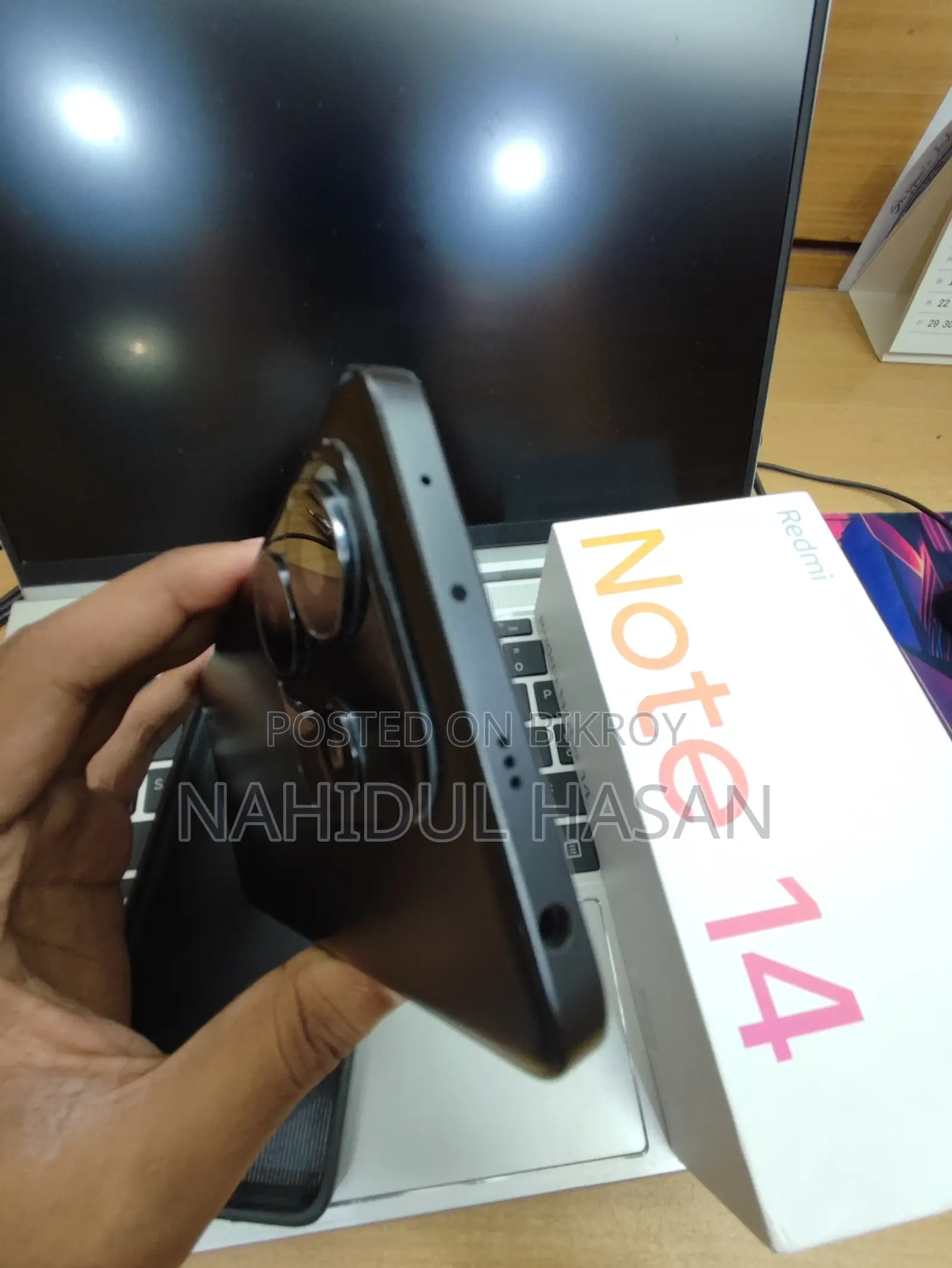 শাওমি রেডমি নোট ১৪ ৫জি ২৫৬ জিবি কালো