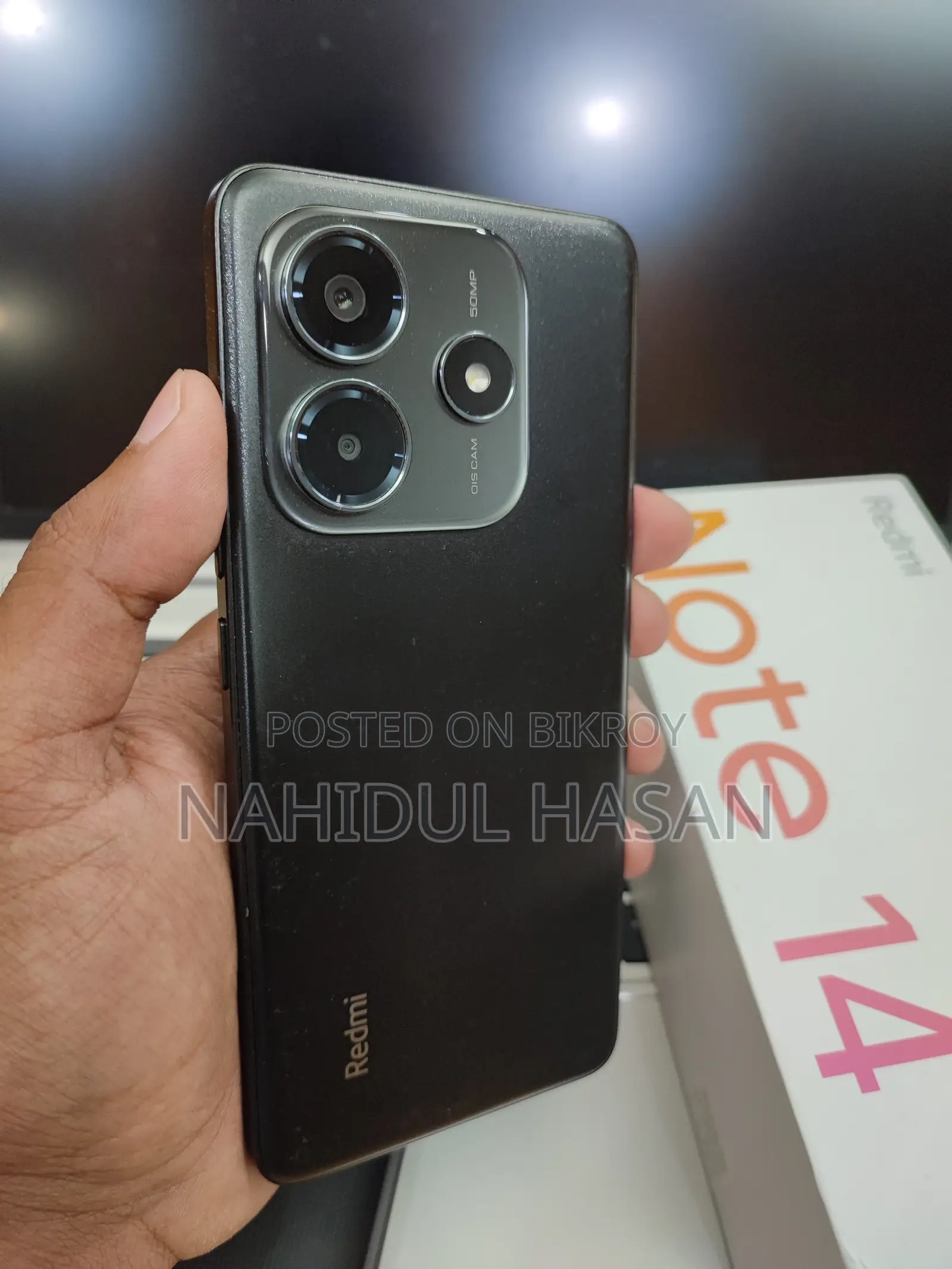 শাওমি রেডমি নোট ১৪ ৫জি ২৫৬ জিবি কালো
