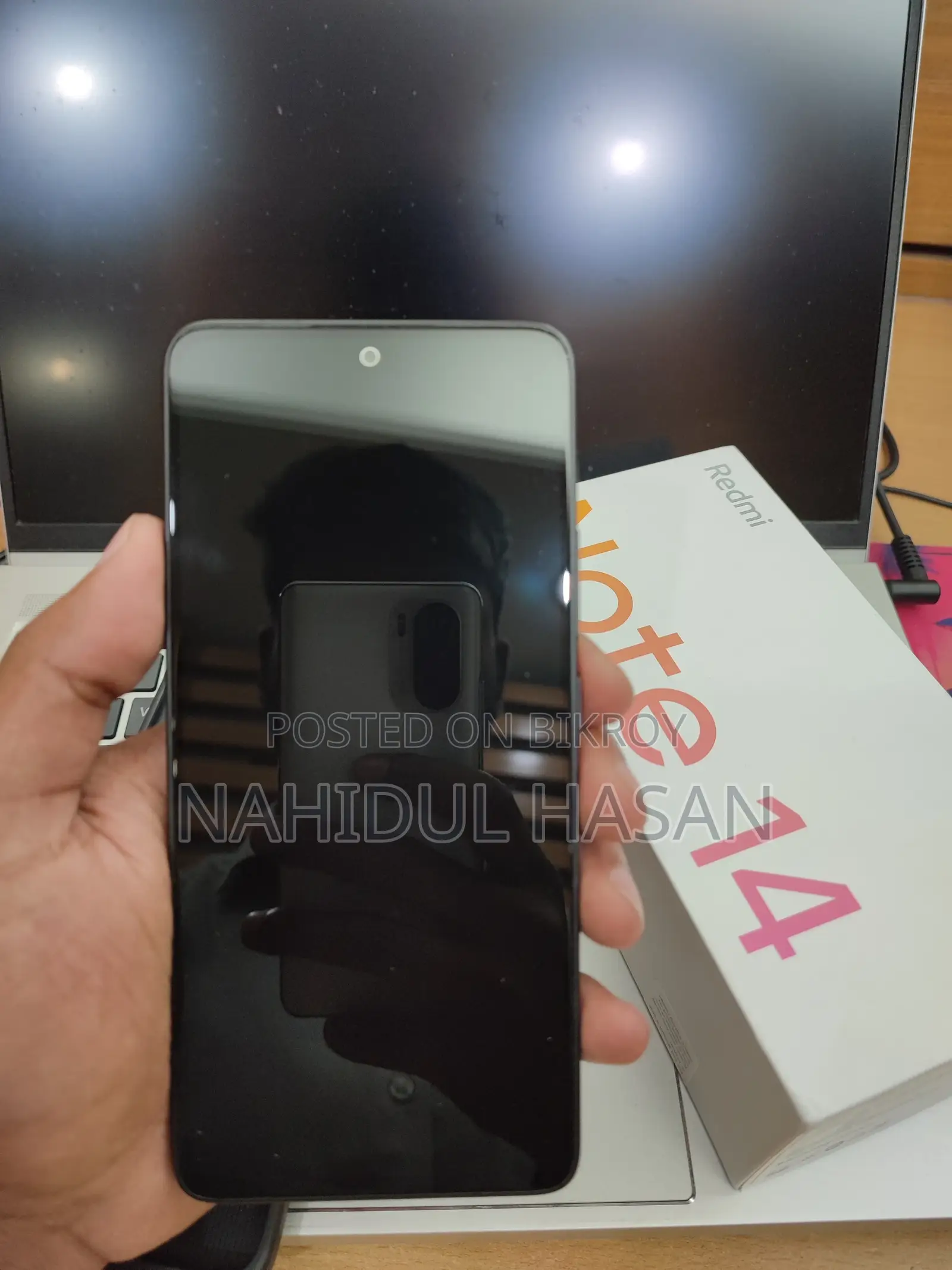 শাওমি রেডমি নোট ১৪ ৫জি ২৫৬ জিবি কালো