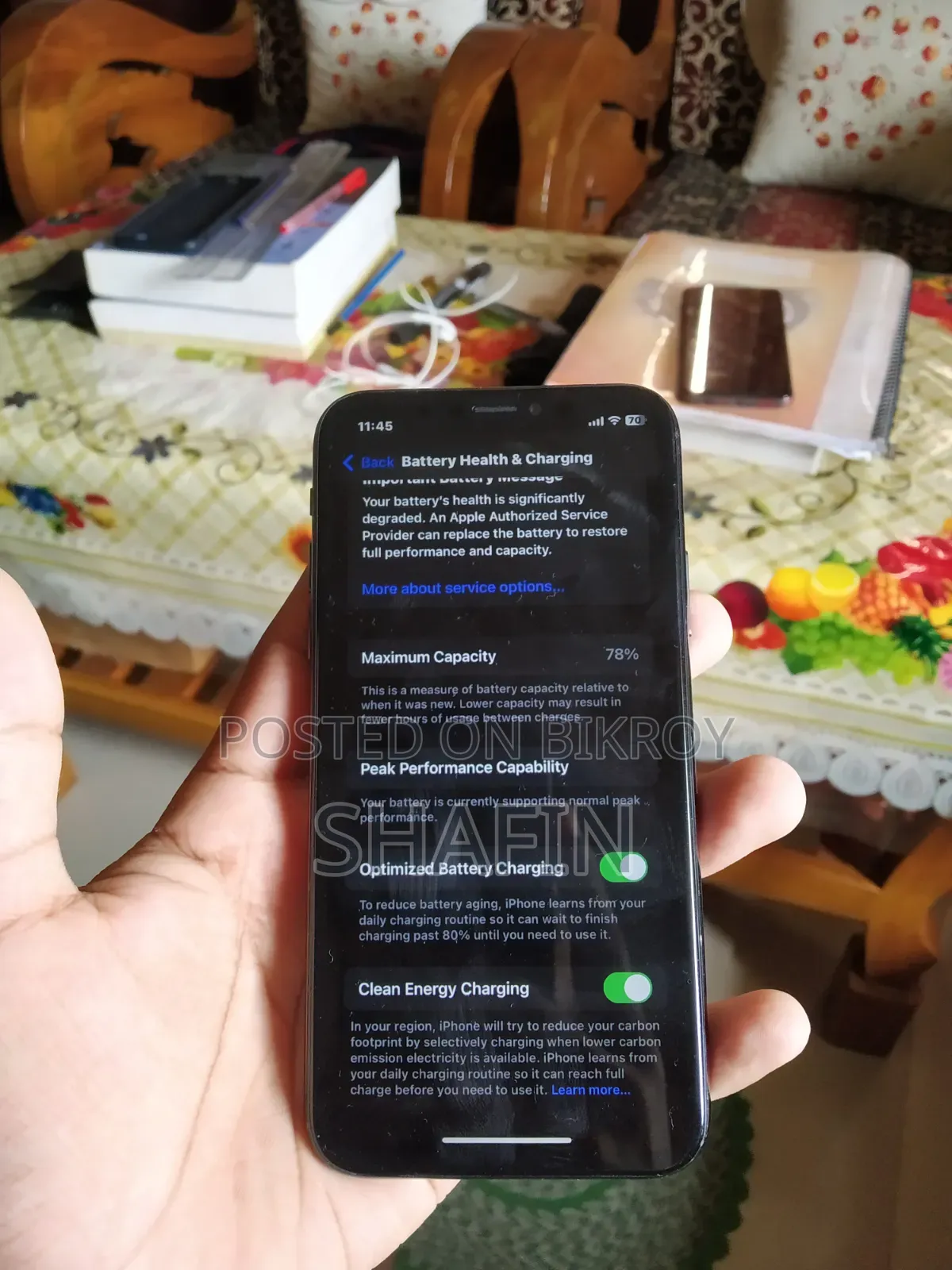 Apple iPhone X 64 GB Gray