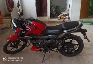 New TVS Raider 125 2025 Red