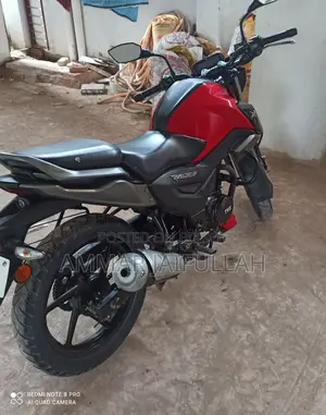 New TVS Raider 125 2025 Red