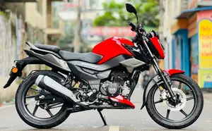 New TVS Raider 125 2025 Red