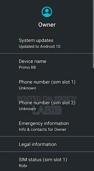 Walton Primo R8 64 GB Blue