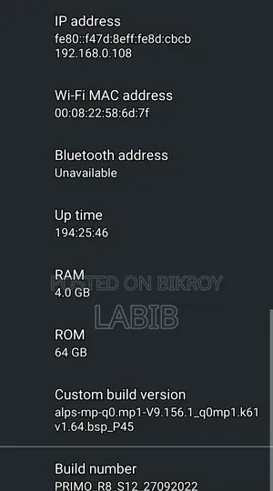 Walton Primo R8 64 GB Blue