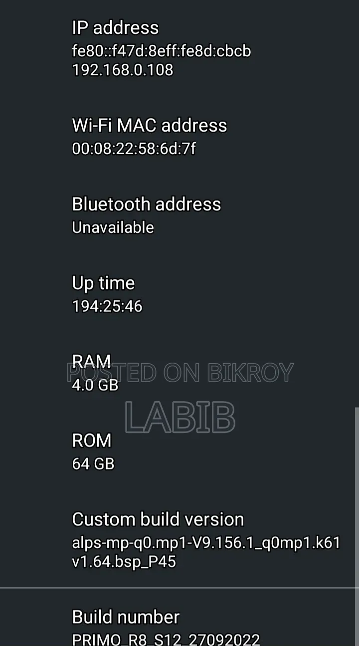 Walton Primo R8 64 GB Blue