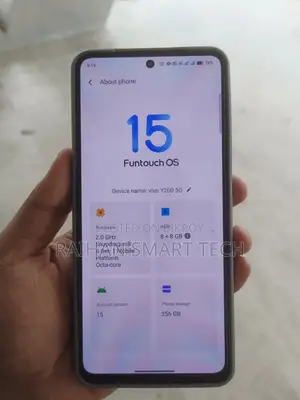 New Vivo Y200 256 GB Green