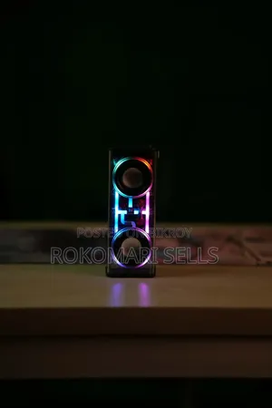 Dual Horn Transparent Mecha Speaker
