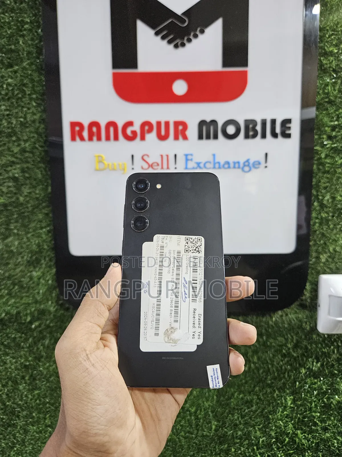 Samsung Galaxy S23 Plus 256 GB Black