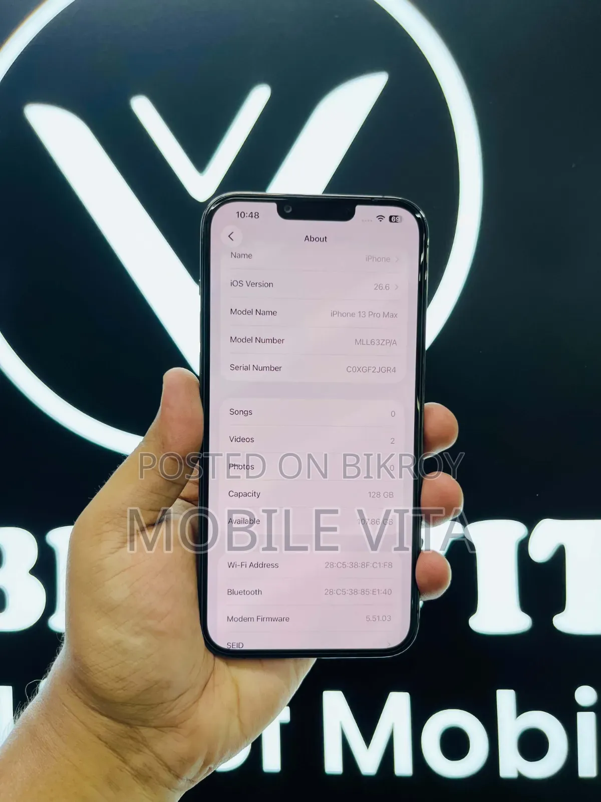 Apple iPhone 13 Pro Max 128 GB Black