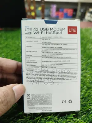 4G Modem With Wi-Fi Hotspot 3in1 1Year Warranty