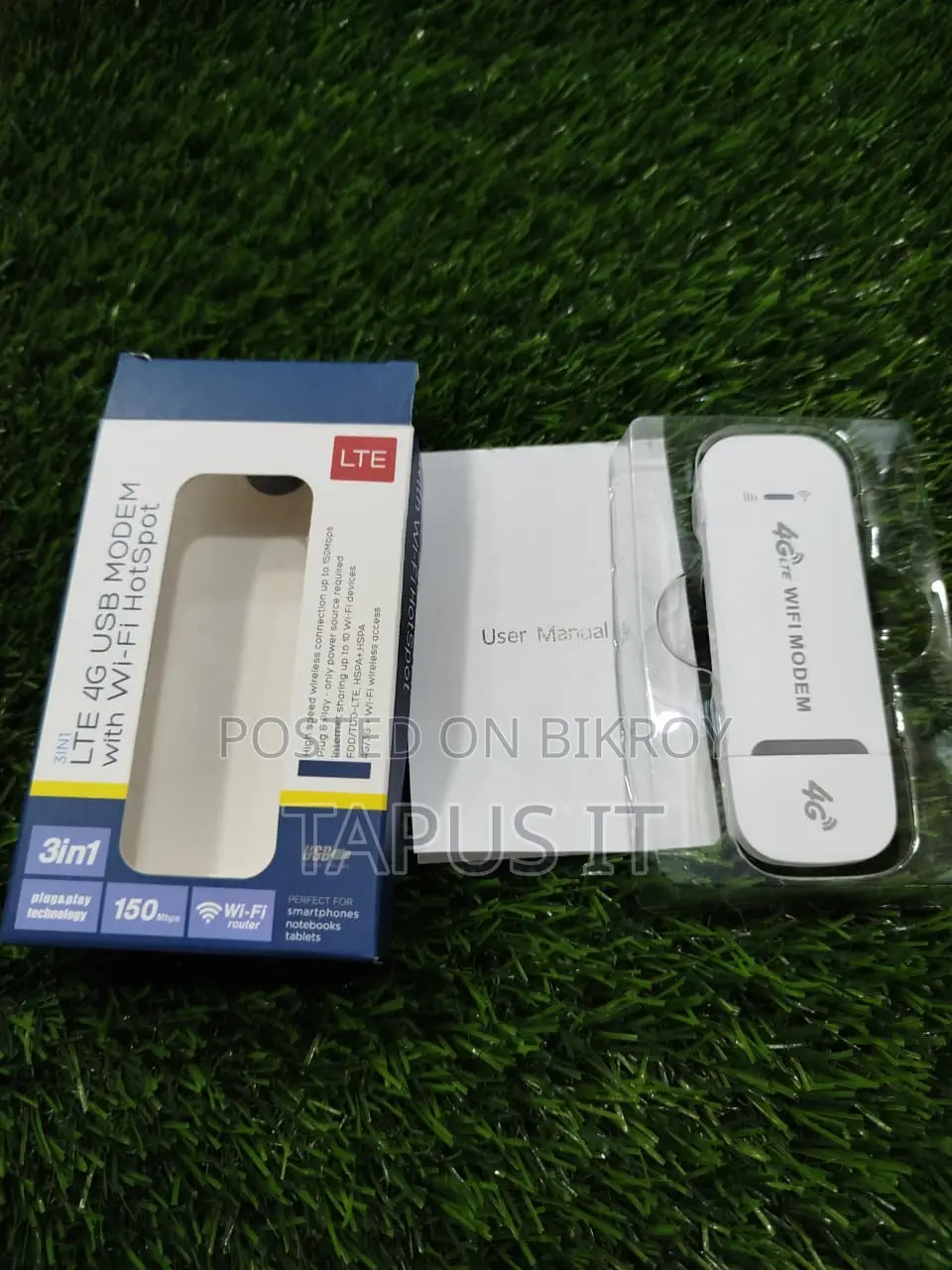 4G Modem With Wi-Fi Hotspot 3in1 1Year Warranty