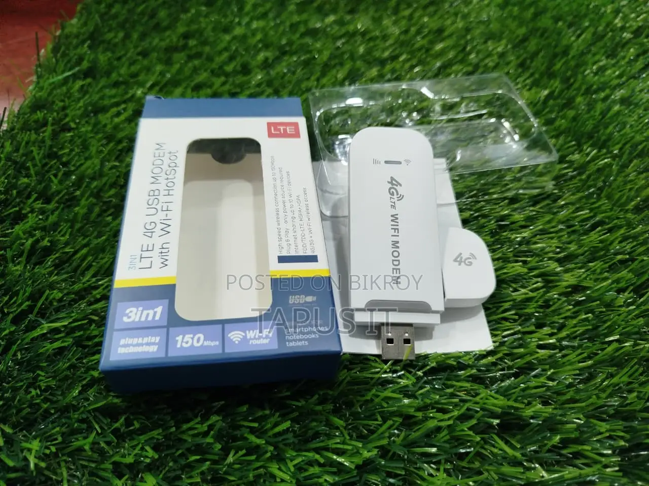 4G Modem With Wi-Fi Hotspot 3in1 1Year Warranty