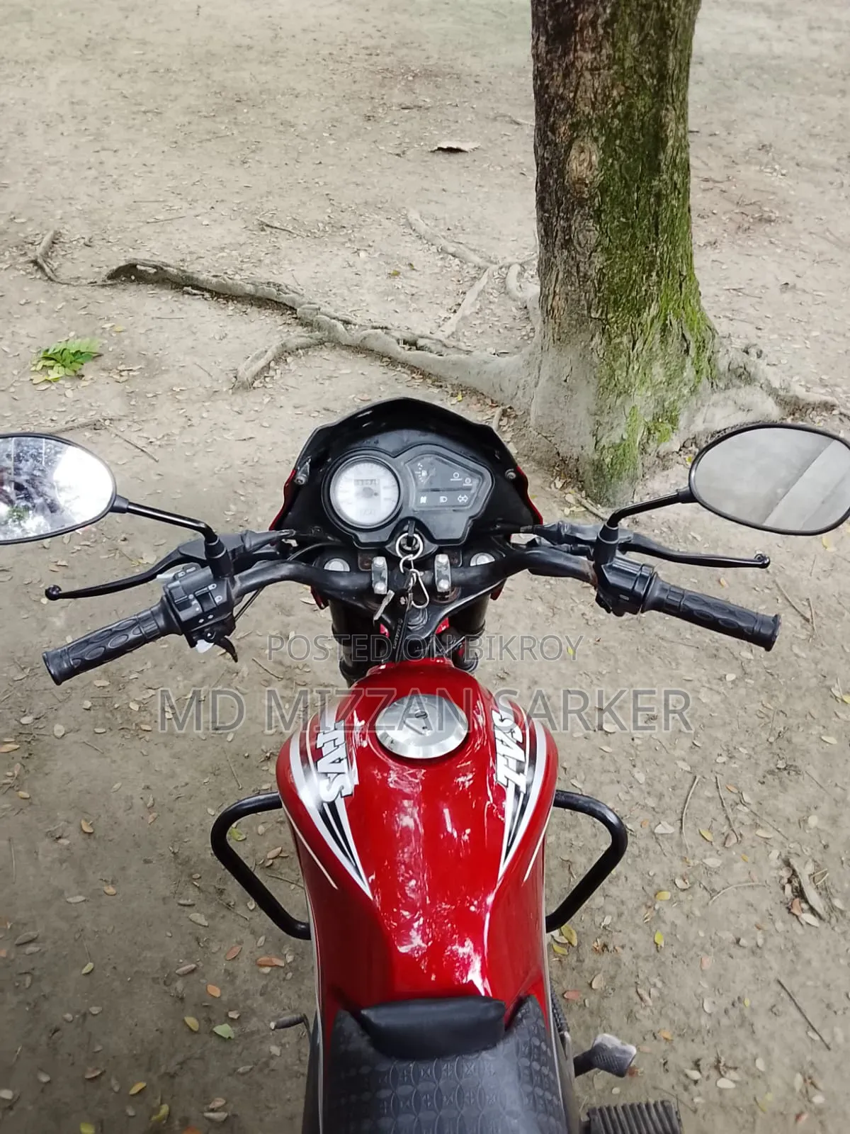 TVS Metro 2018 Red