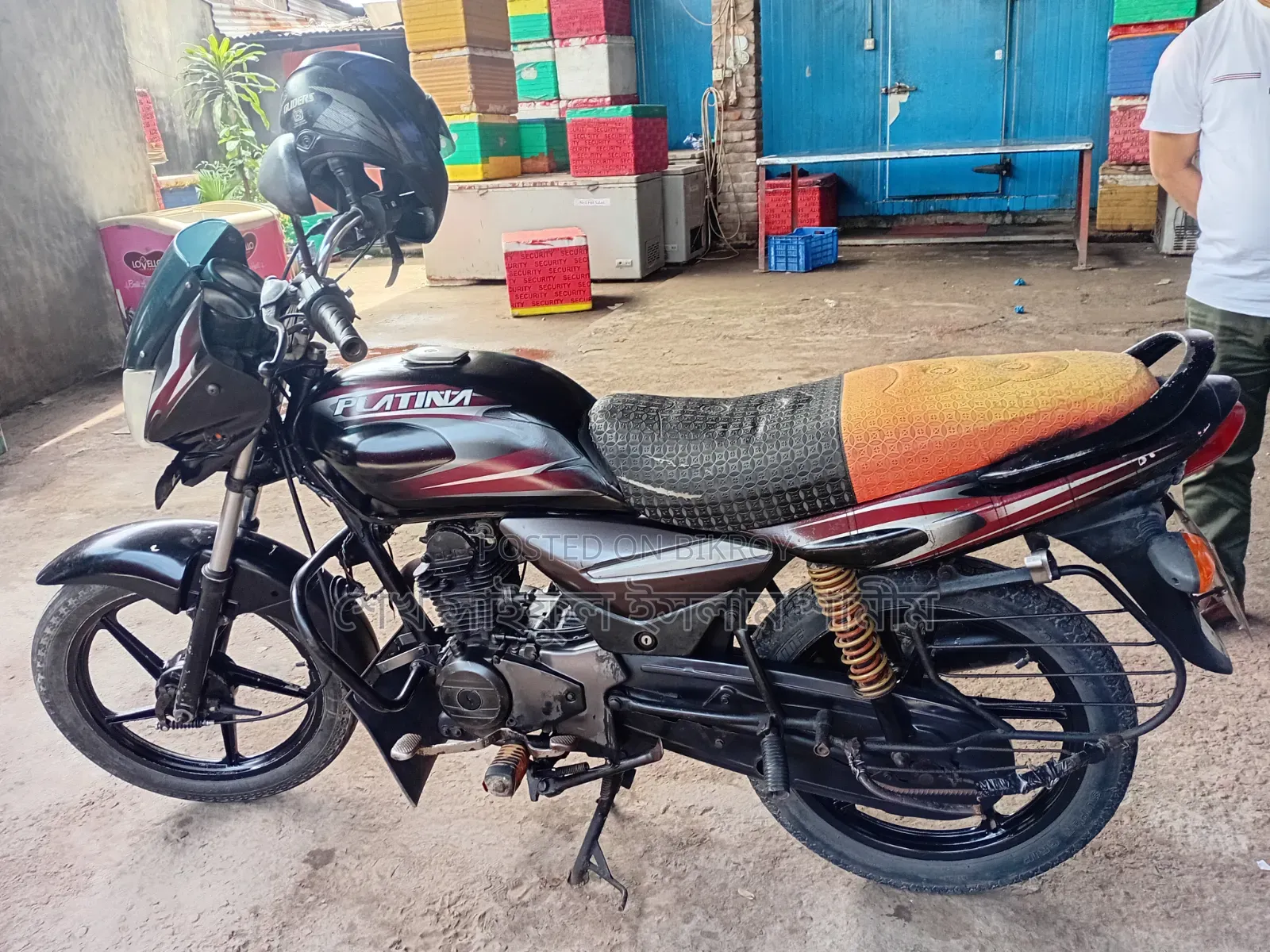 Bajaj Platina 100 2015 Black