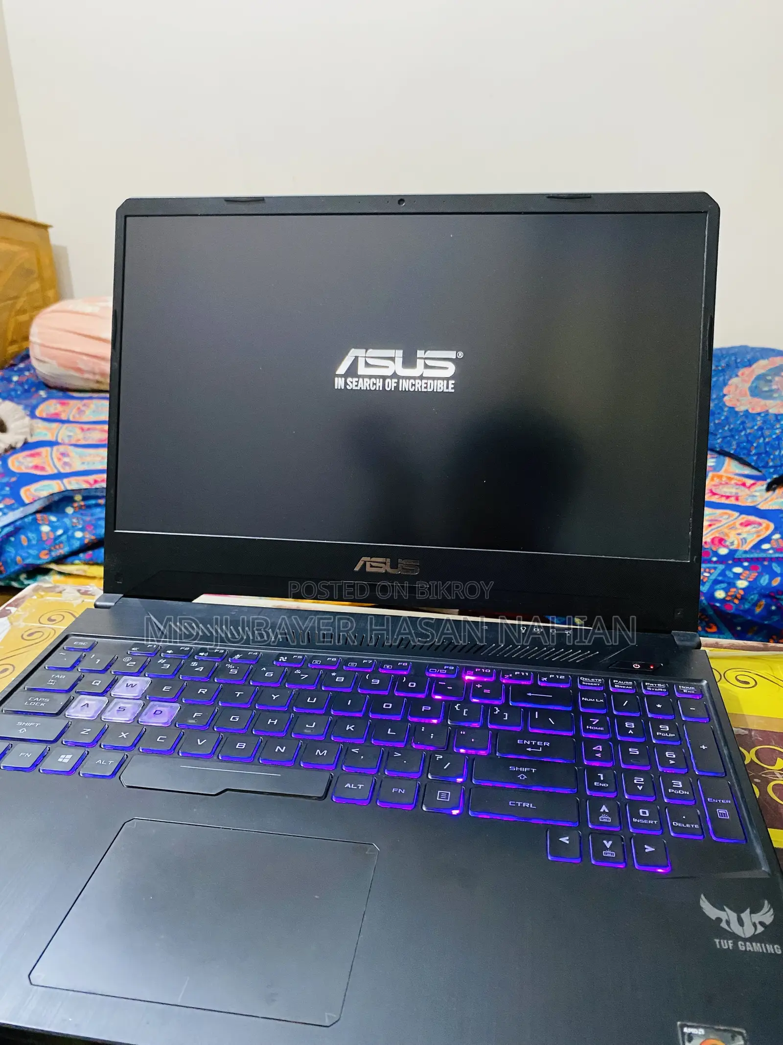 Laptop Asus TUF Gaming FX504 16GB AMD Ryzen 5 HDD+SSD 1T