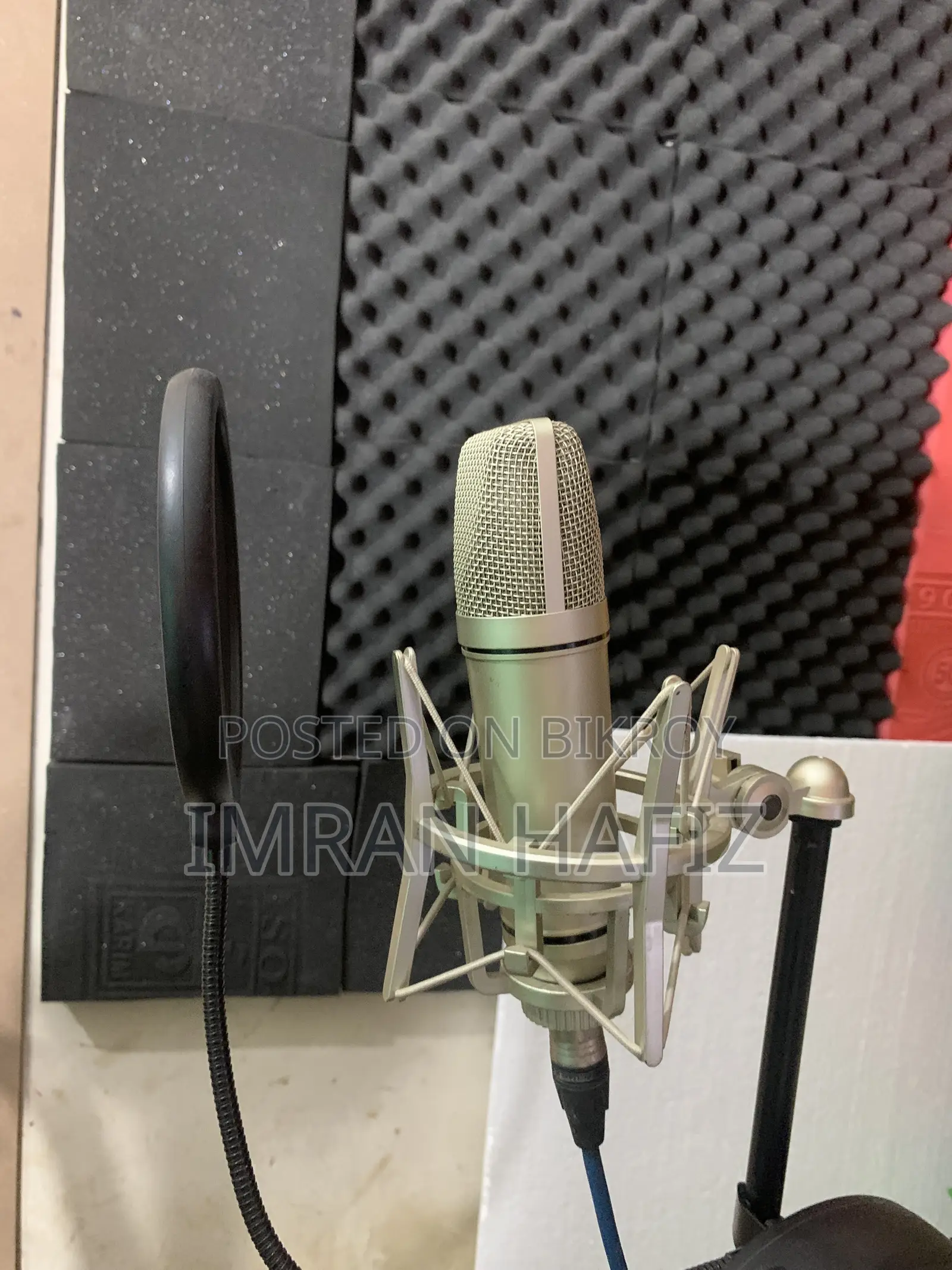 U 87 Condenser Microphone With Pof Filter