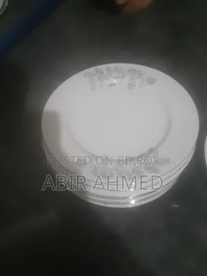 10 PCS Plate Set and One Dish